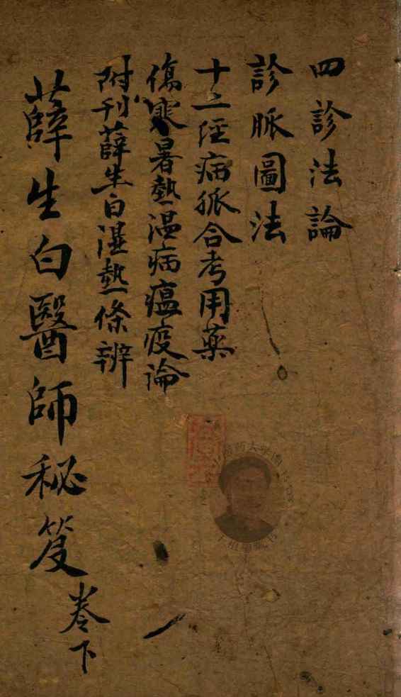 医师秘笈  卷下  湿热条辨  石印本